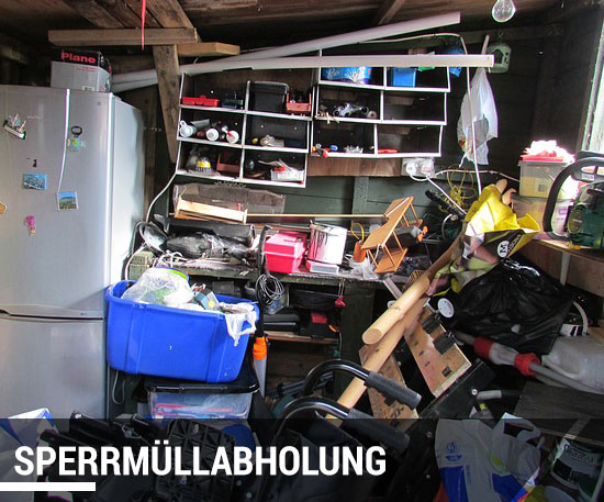 Sperrmüll abholen lassen
