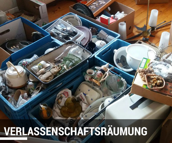 Verlassenschaft entrümpeln lassen